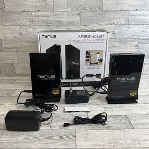 Nyrius Aries Home+ NAVS501 Digital Wireless Cabel Transmitter & Receiver Tested